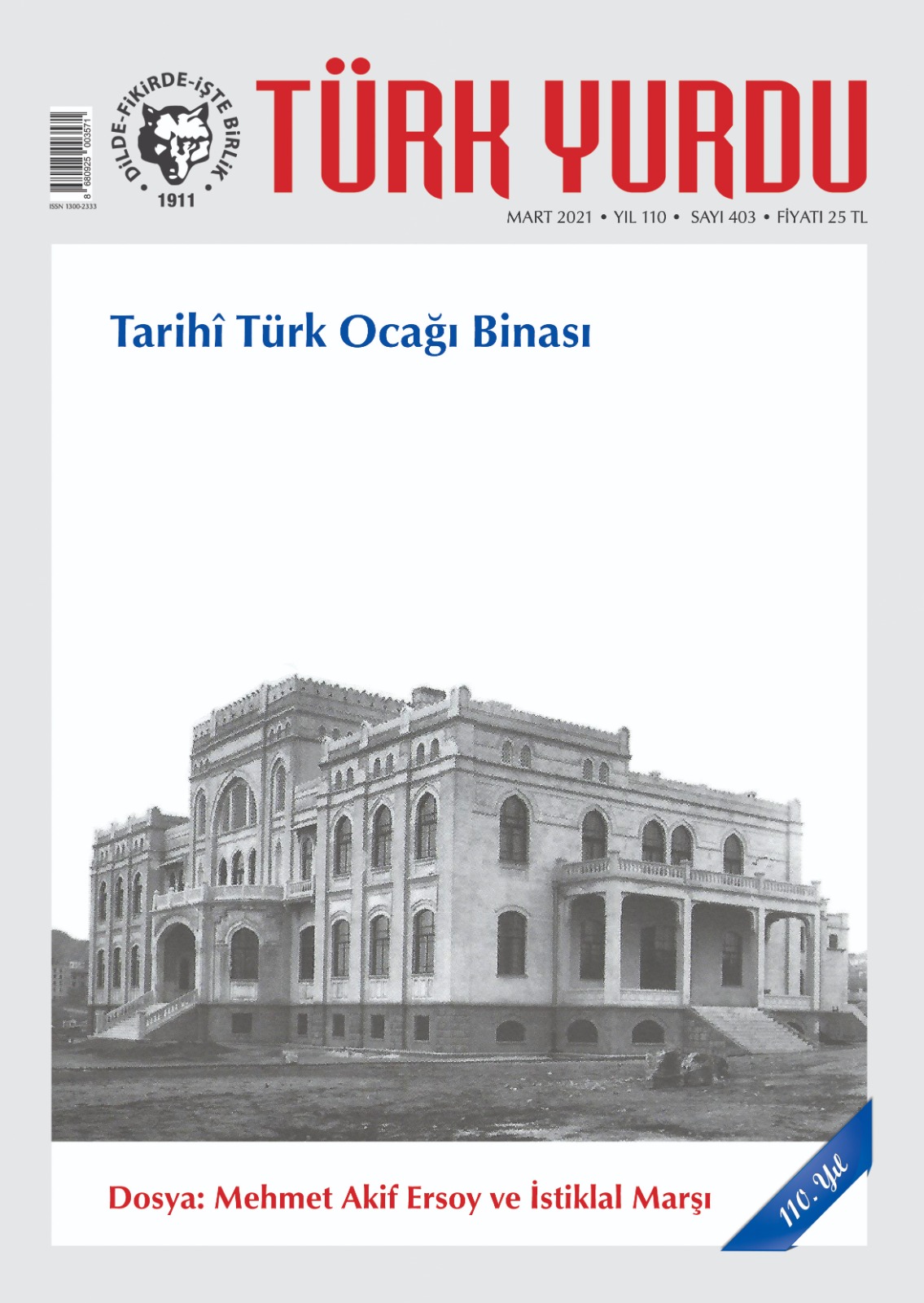 Türk Yurdu Mart 2021