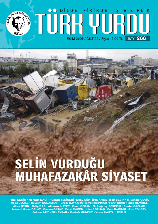 Türk Yurdu Ekim 2009