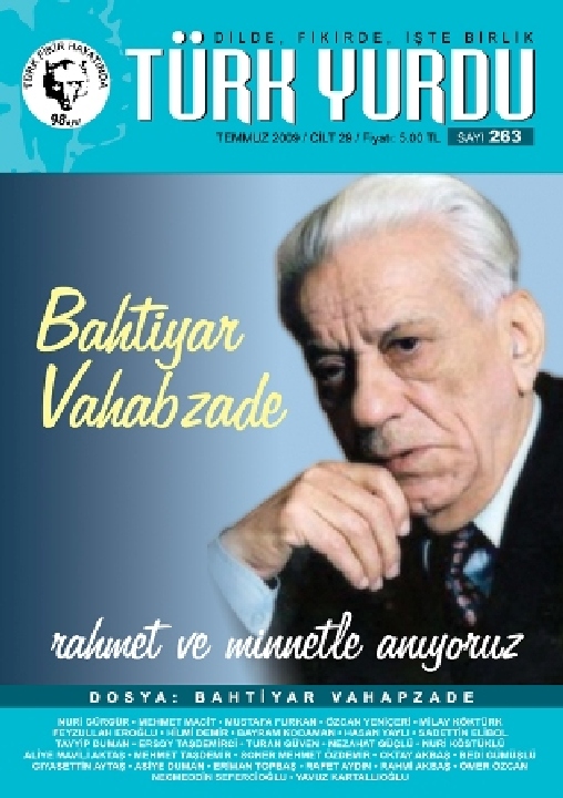 Türk Yurdu Temmuz 2009